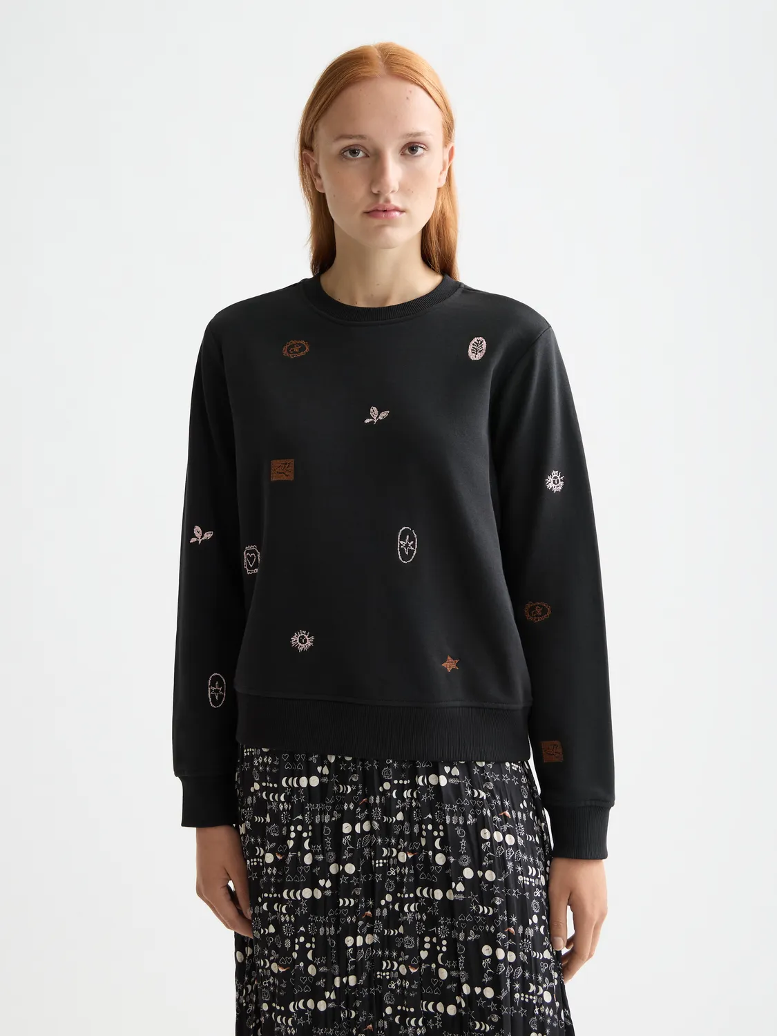 Embroidery sweatshirt sold by Scotch & Soda