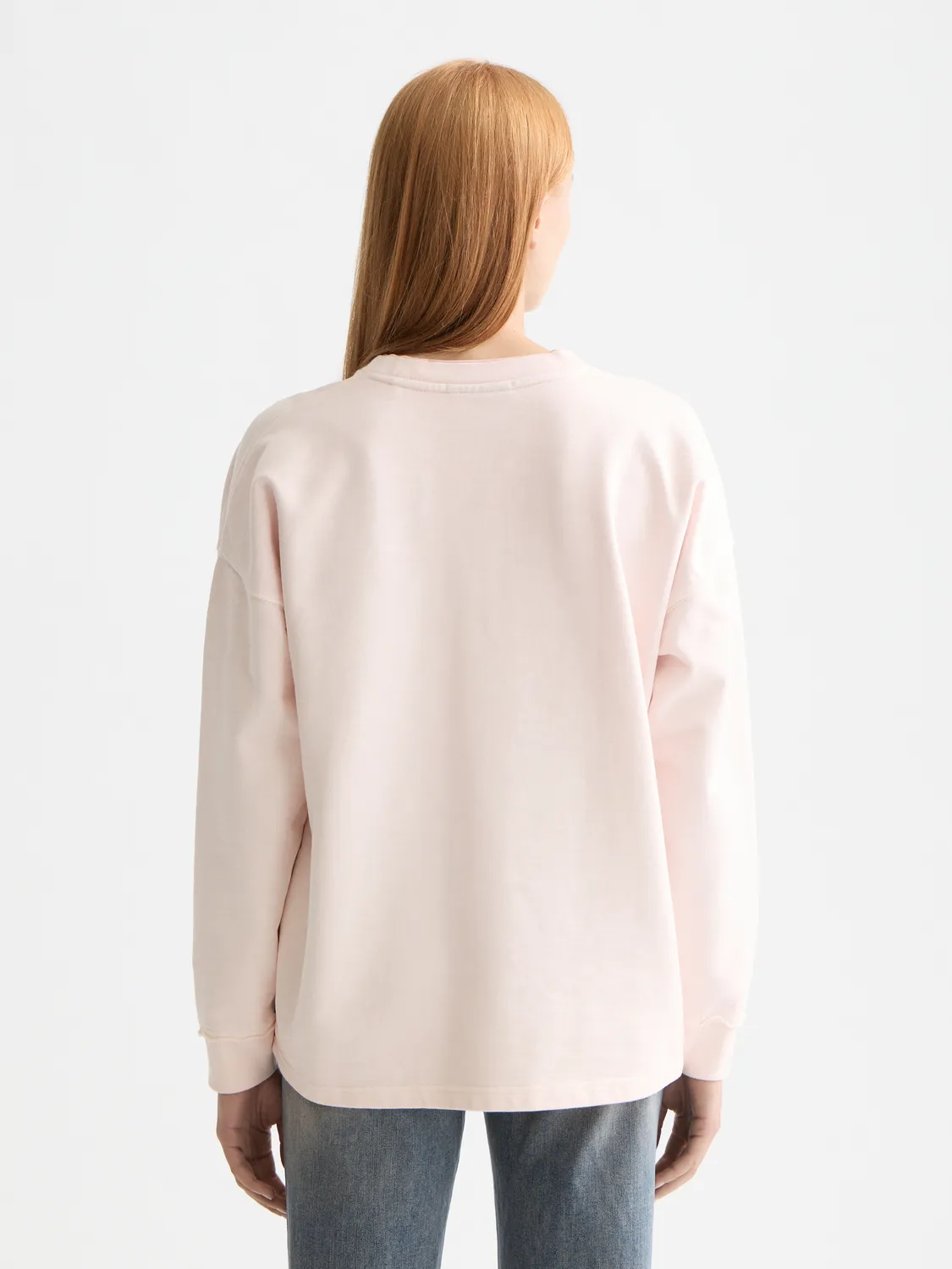 Logo oversized sweatshirt sold by Scotch & Soda product image thumbnail 3