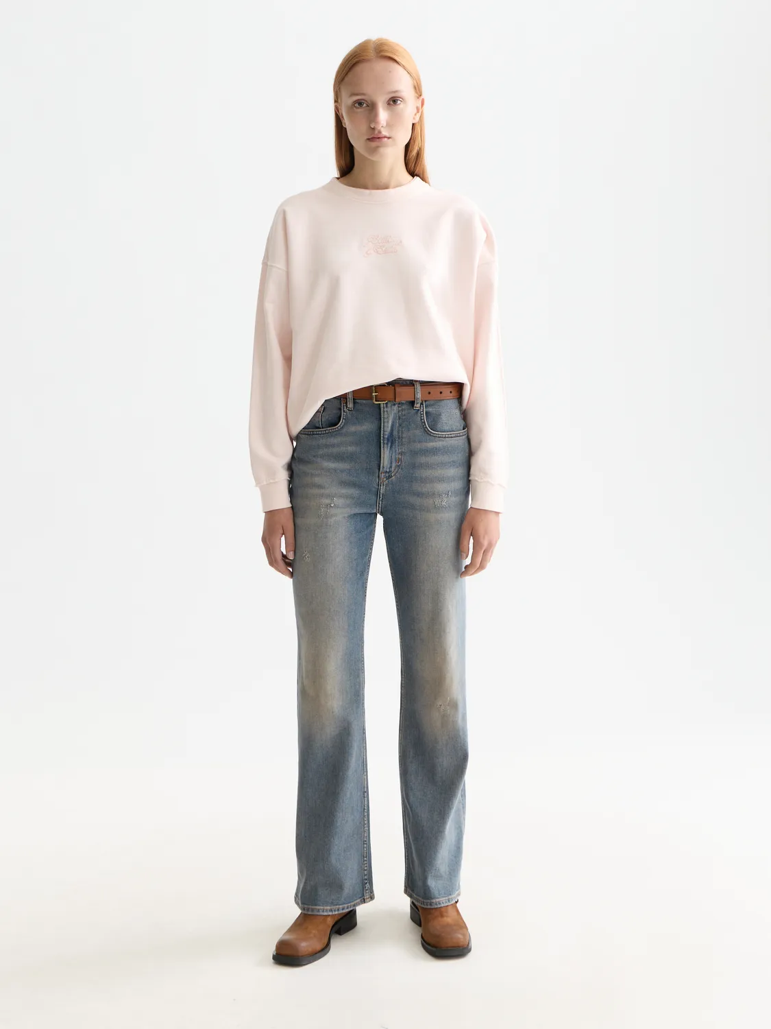 Logo oversized sweatshirt sold by Scotch & Soda product image thumbnail 4