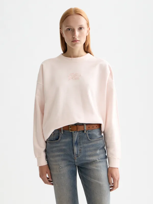 Logo oversized sweatshirt made by Scotch & Soda