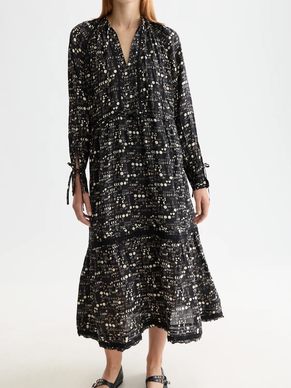 Tiered maxi dress sold by Scotch & Soda product image thumbnail 4