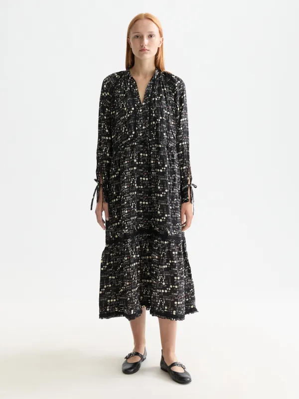 Tiered maxi dress made by Scotch & Soda