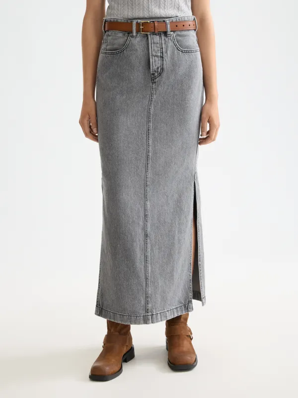 Denim maxi skirt made by Scotch & Soda