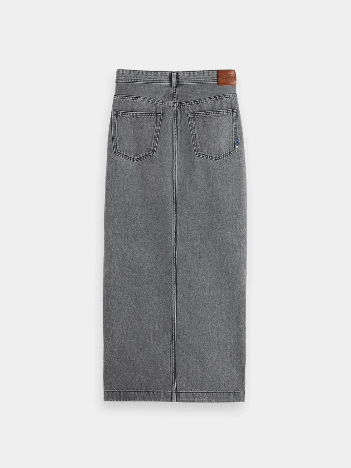Denim maxi skirt sold by Scotch & Soda product image thumbnail 5