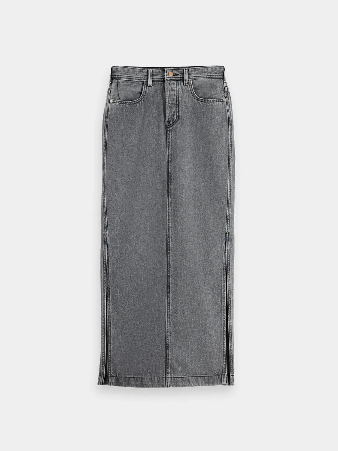 Denim maxi skirt sold by Scotch & Soda product image thumbnail 2