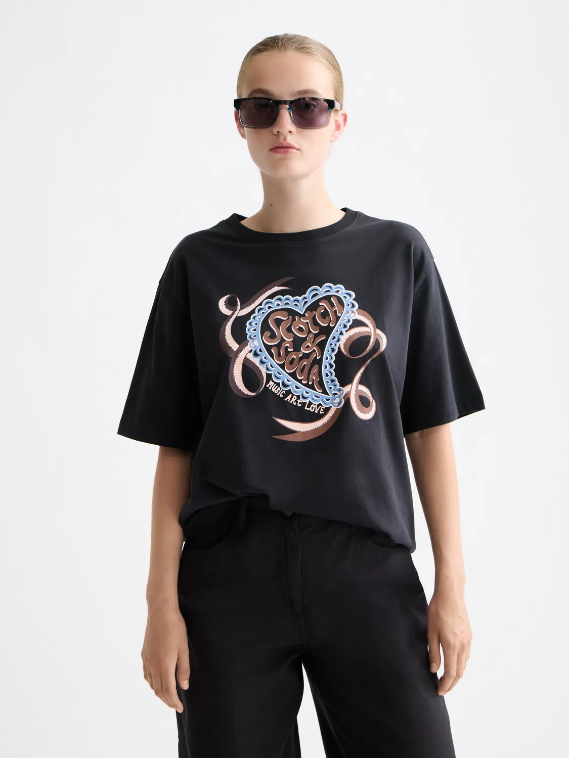 Artwork t-shirt sold by Scotch & Soda