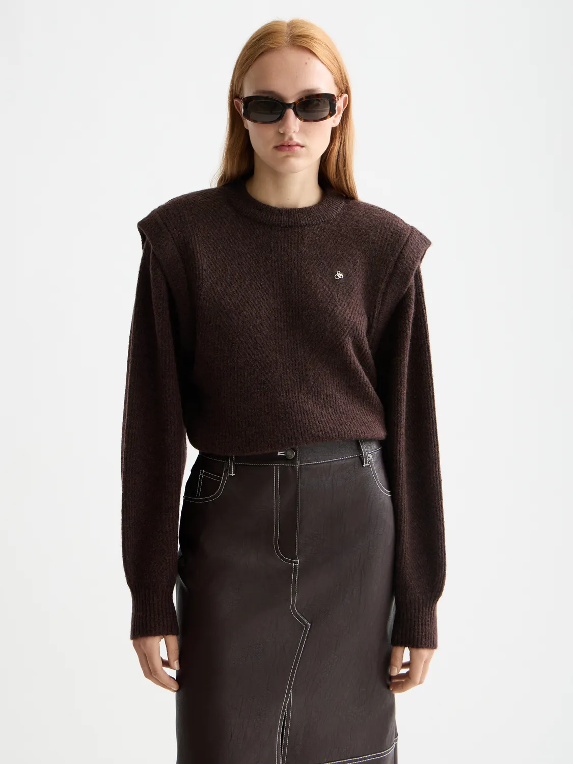 Shoulder detail knit sold by Scotch & Soda