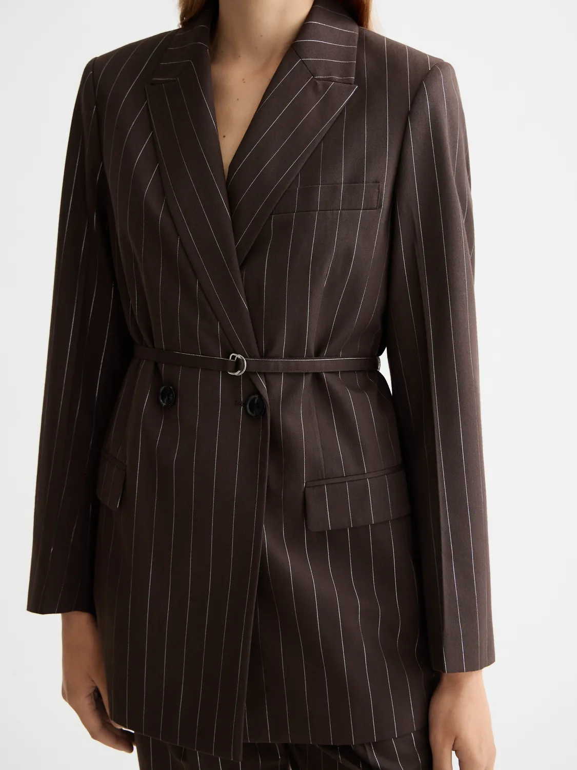 Lurex pinstripe blazer sold by Scotch & Soda product image thumbnail 5