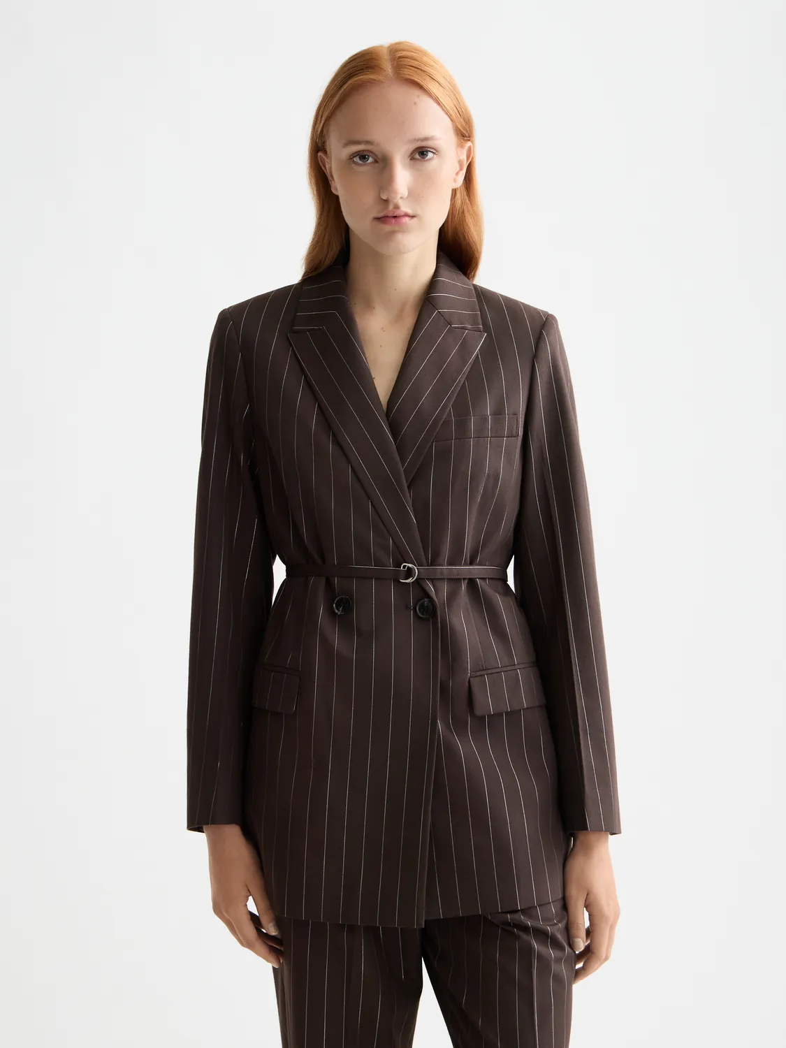 Lurex pinstripe blazer sold by Scotch & Soda