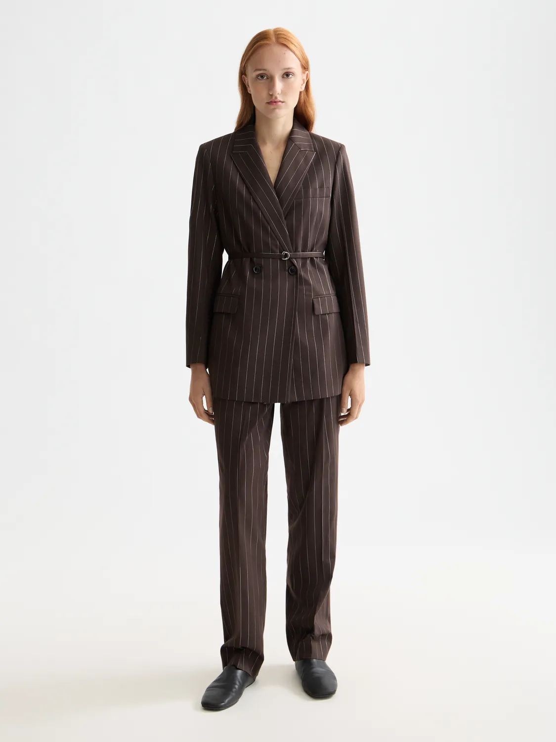 Lurex pinstripe blazer sold by Scotch & Soda product image thumbnail 4
