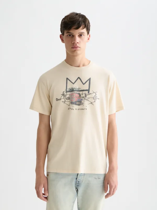 S&S x Basquiat artwork t-shirt made by Scotch & Soda