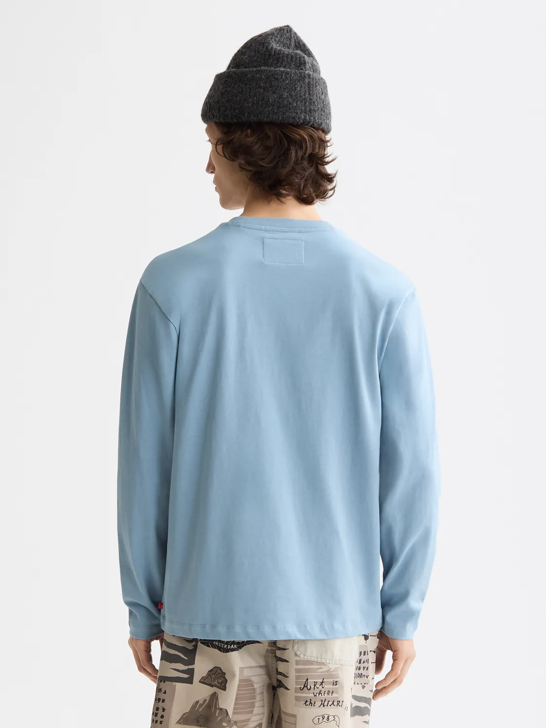 Long-sleeved artwork t-shirt sold by Scotch & Soda product image thumbnail 3