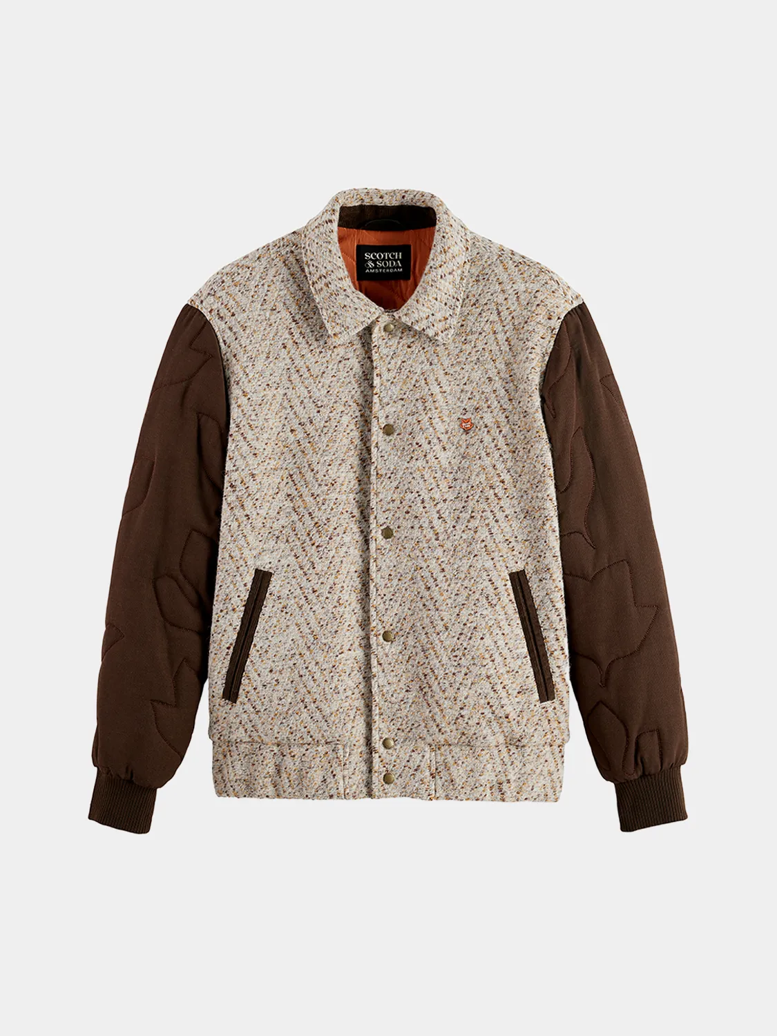 Varsity sports jacket sold by Scotch & Soda product image thumbnail 2
