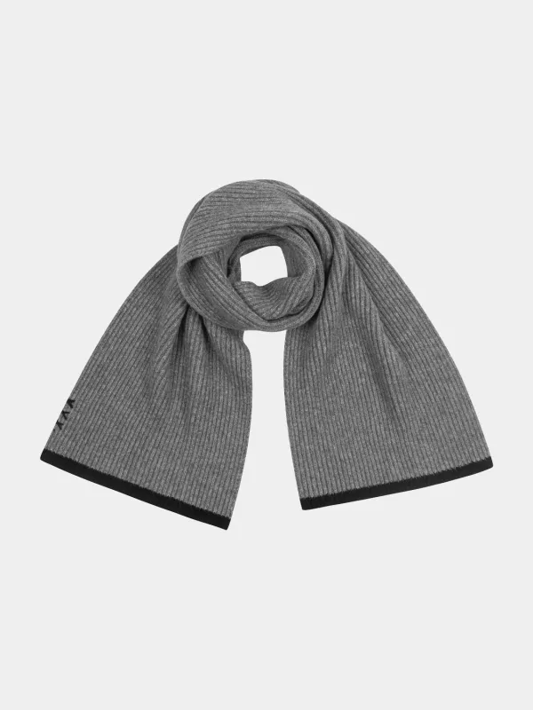Ribbed scarf made by Scotch & Soda