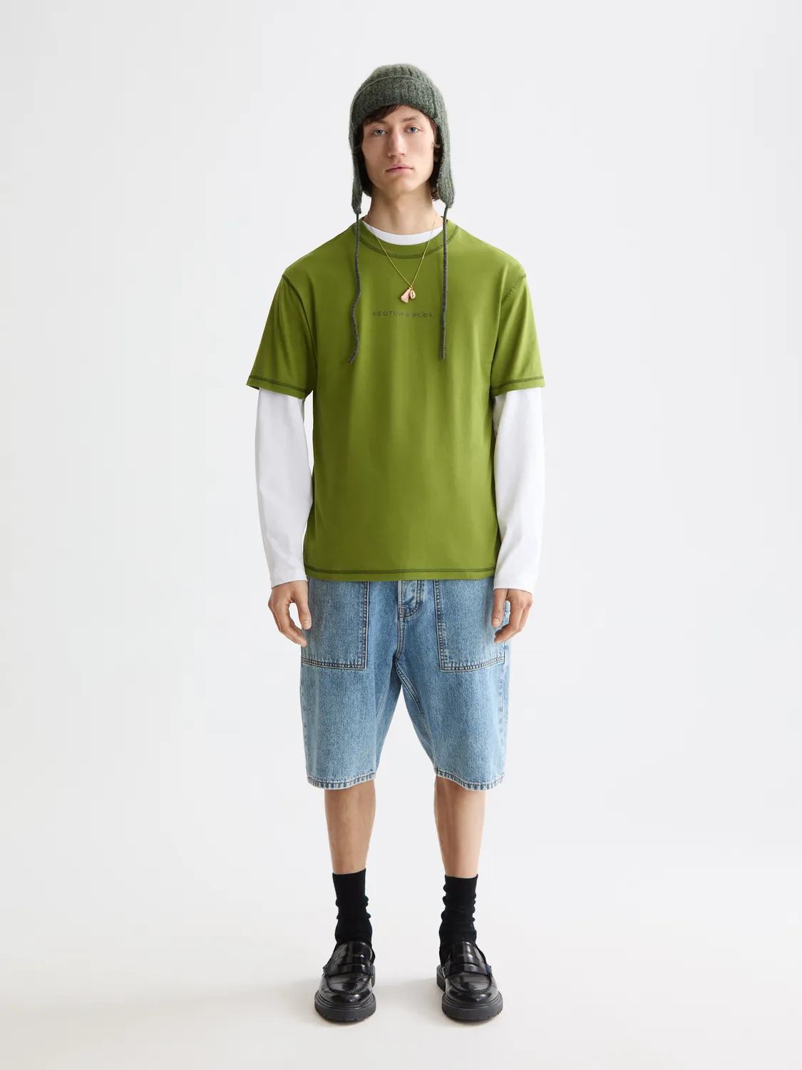 Logo t-shirt sold by Scotch & Soda product image thumbnail 4