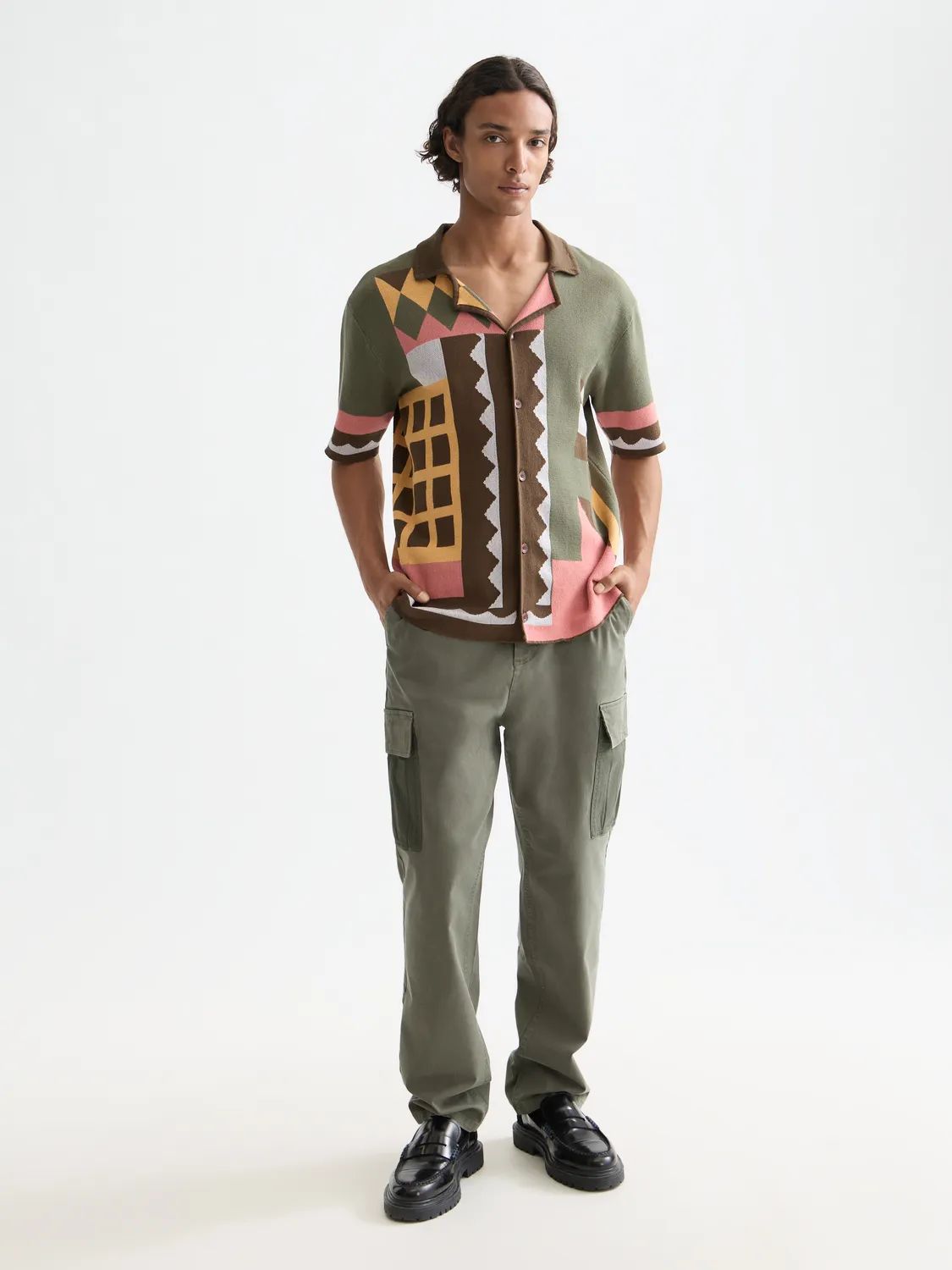 Knitted short-sleeved shirt sold by Scotch & Soda product image thumbnail 4