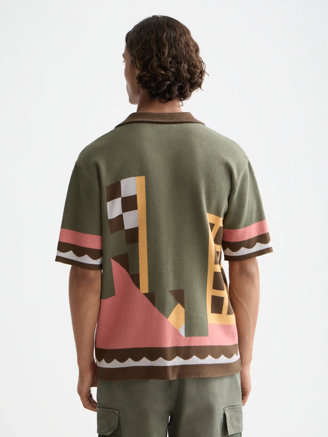 Knitted short-sleeved shirt sold by Scotch & Soda product image thumbnail 3
