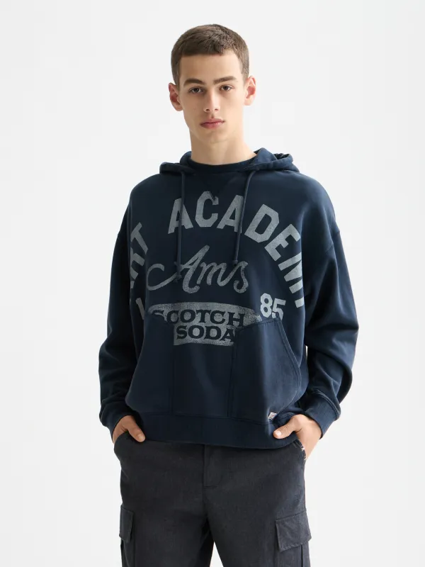 Artwork hoodie made by Scotch & Soda