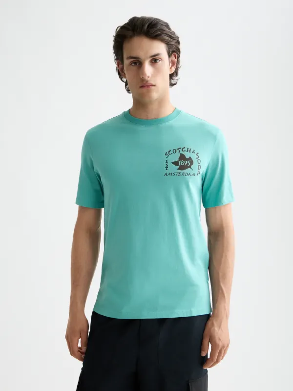 Artwork t-shirt made by Scotch & Soda