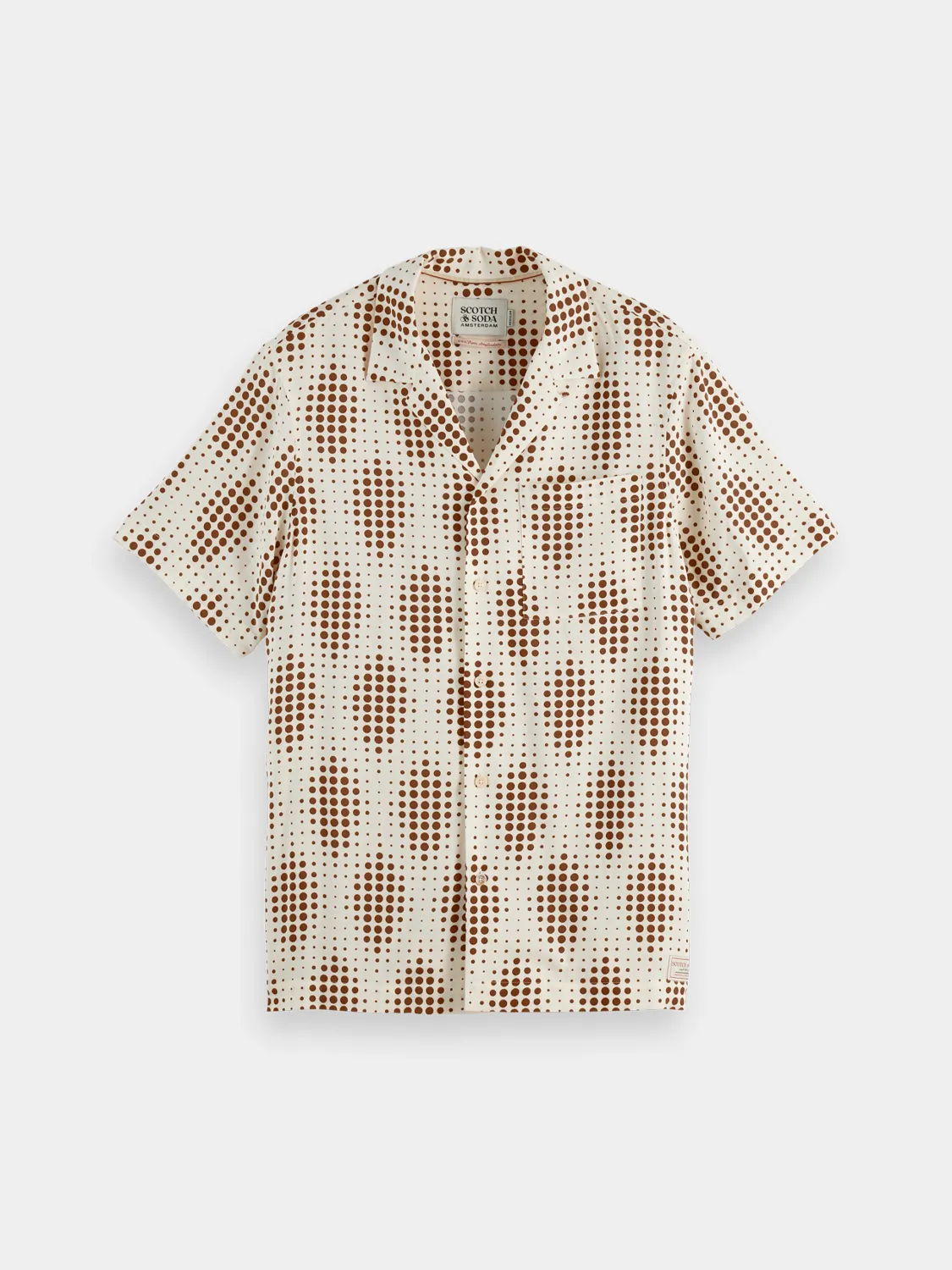 Printed short sleeved shirt sold by Scotch & Soda product image thumbnail 2