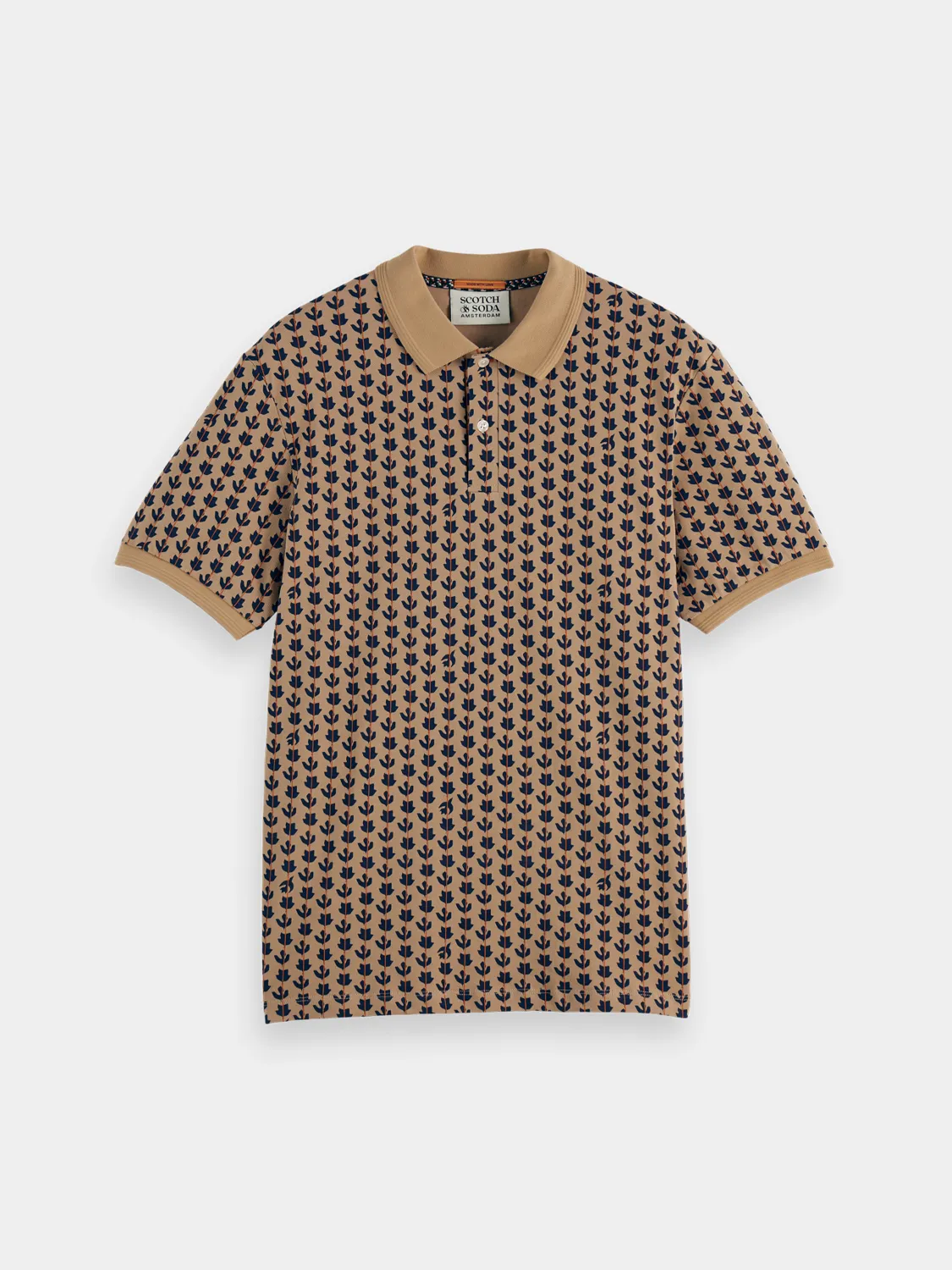 Printed polo sold by Scotch & Soda product image thumbnail 2