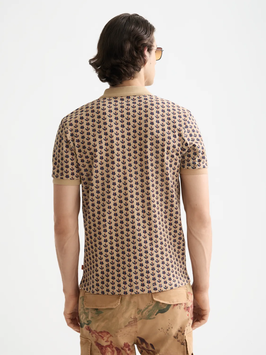 Printed polo sold by Scotch & Soda product image thumbnail 3
