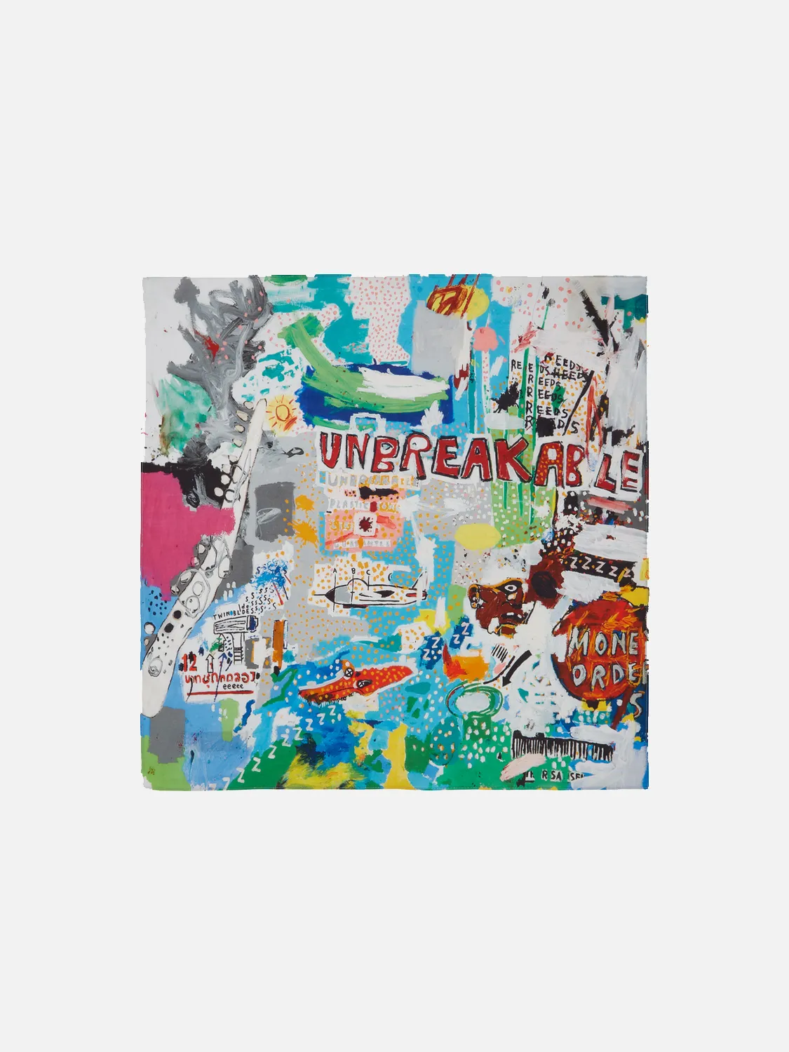S&S x Basquiat printed bandana sold by Scotch & Soda product image thumbnail 2
