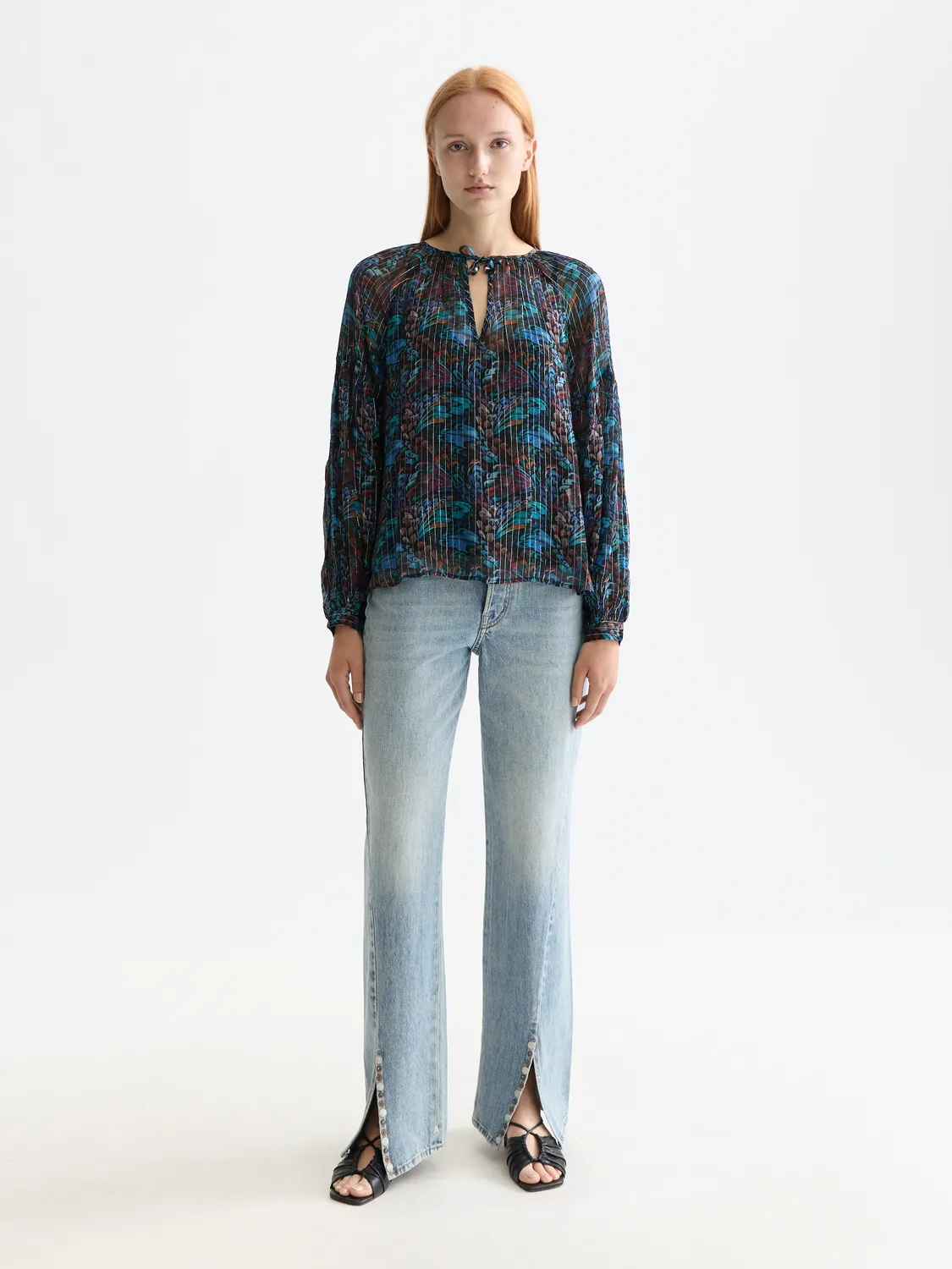 Printed blouse sold by Scotch & Soda product image thumbnail 4