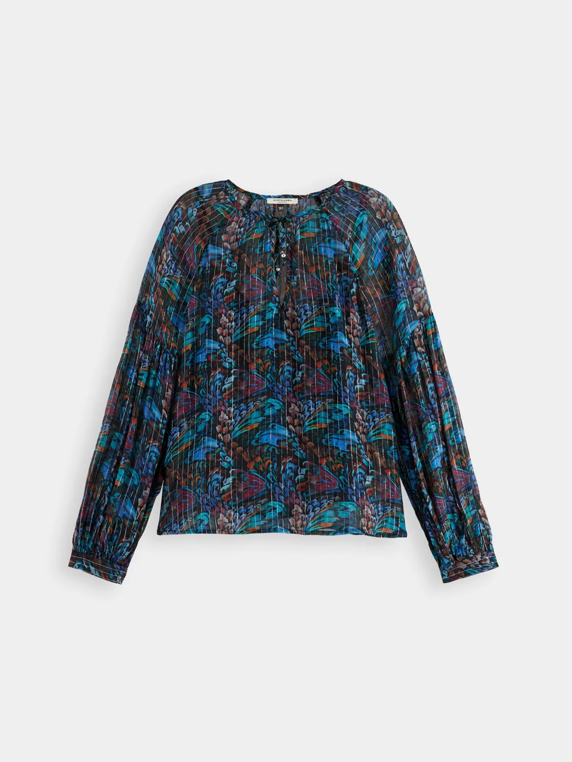 Printed blouse sold by Scotch & Soda product image thumbnail 2