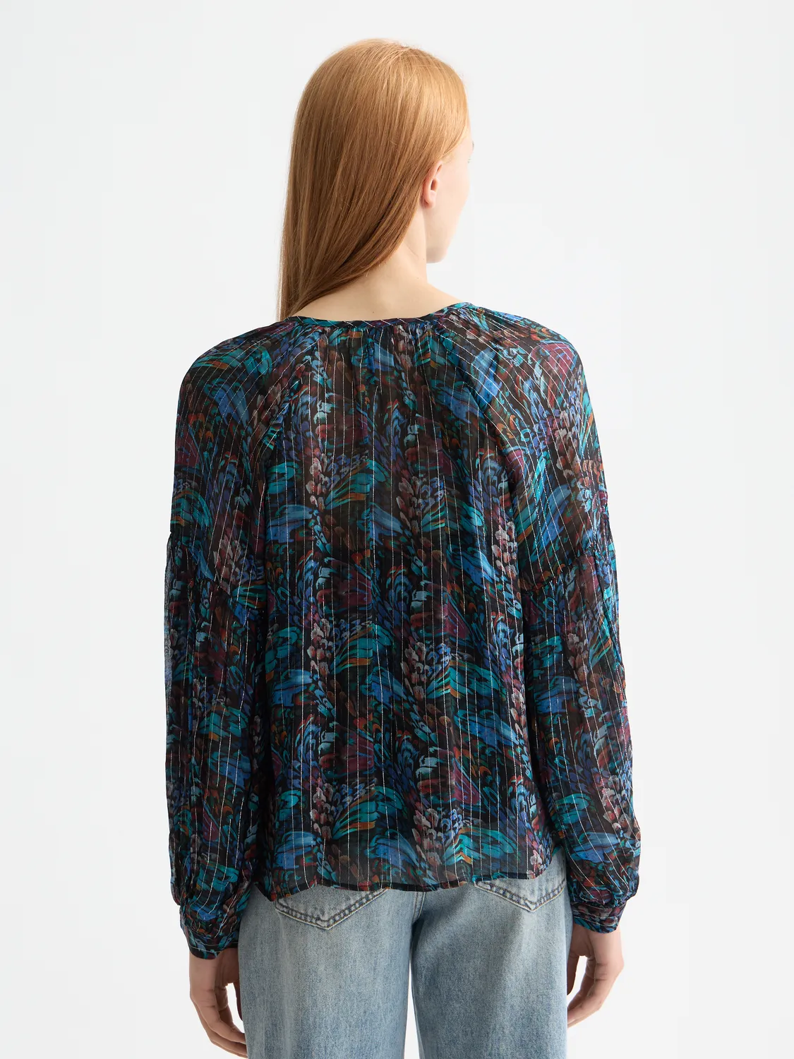Printed blouse sold by Scotch & Soda product image thumbnail 3