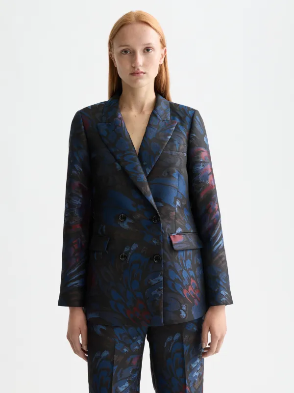 Jacquard blazer made by Scotch & Soda