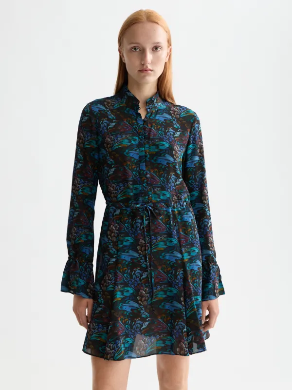 Printed mini dress made by Scotch & Soda