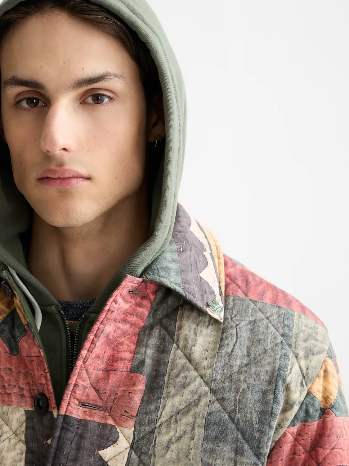 Patchwork overshirt sold by Scotch & Soda product image thumbnail 5