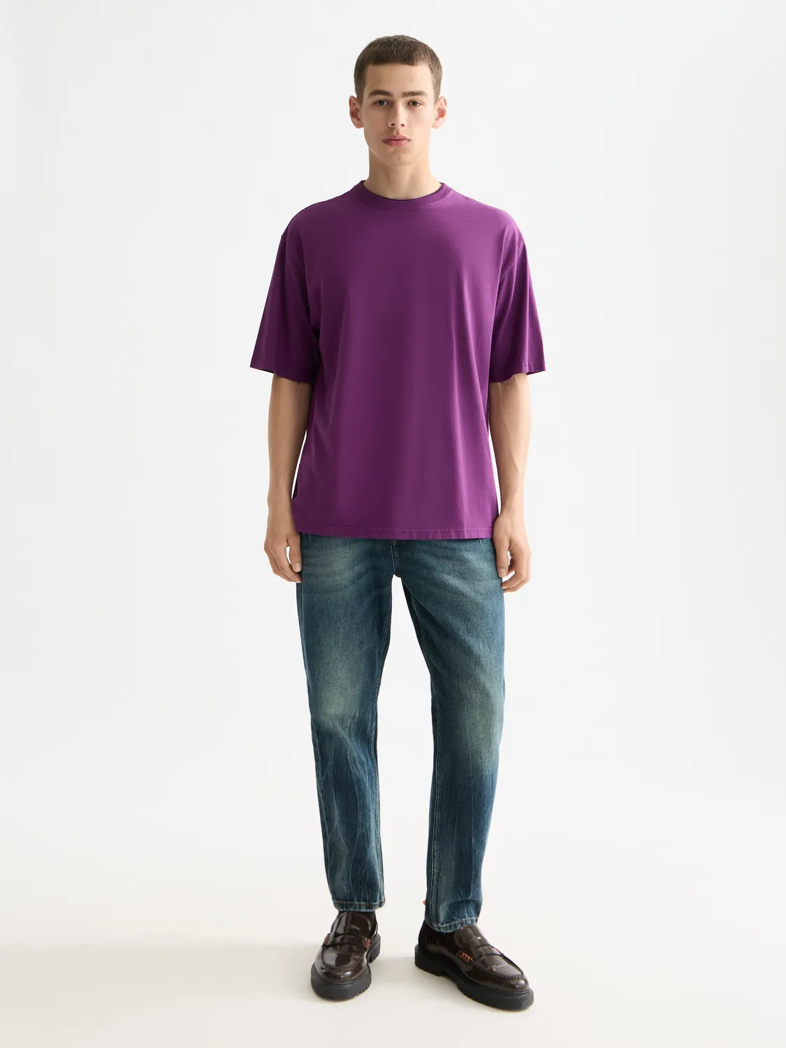 Garment-dyed t-shirt sold by Scotch & Soda product image thumbnail 4