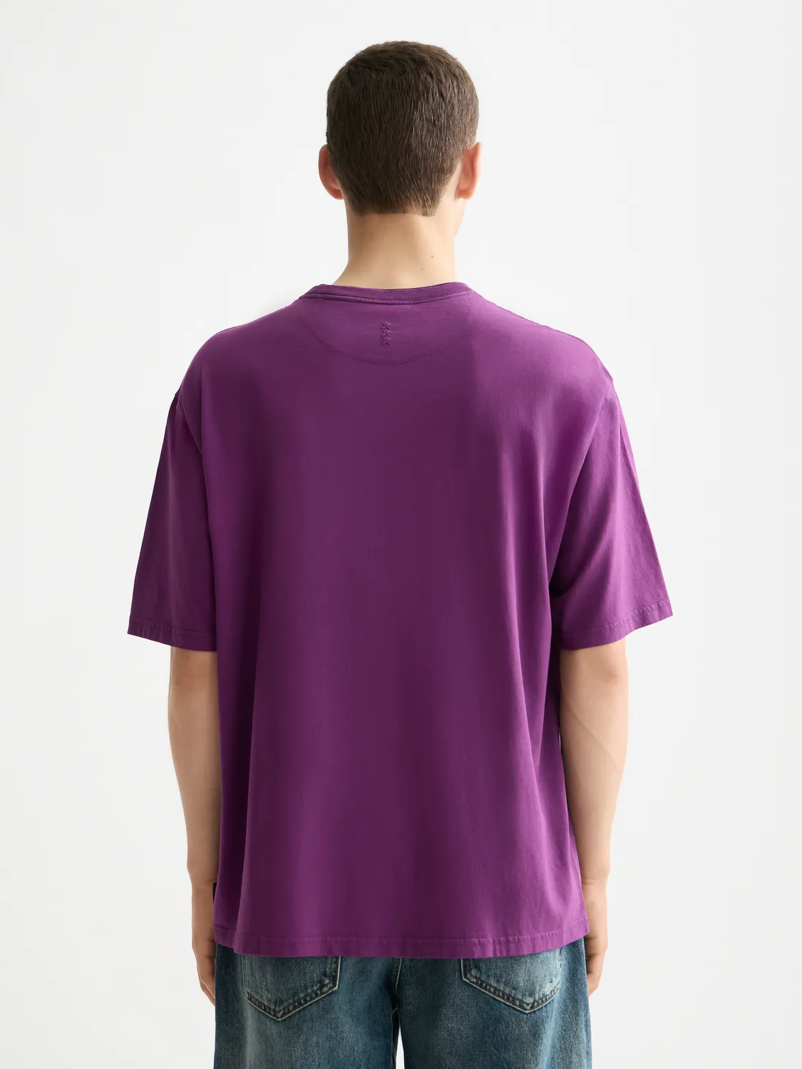 Garment-dyed t-shirt sold by Scotch & Soda product image thumbnail 3