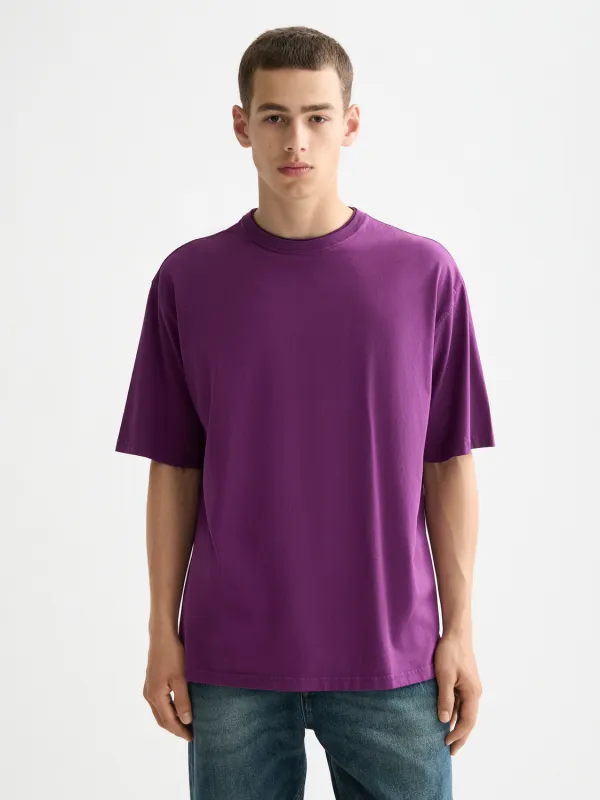 Garment-dyed t-shirt made by Scotch & Soda