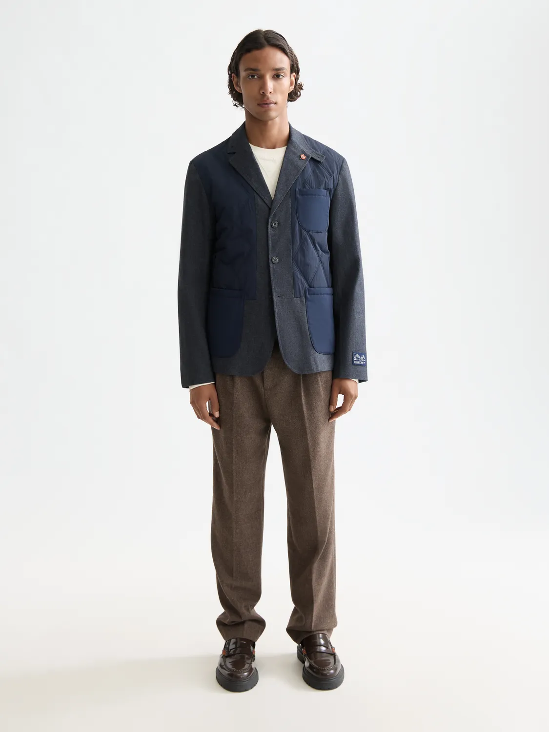 Colourblock padded blazer sold by Scotch & Soda product image thumbnail 4