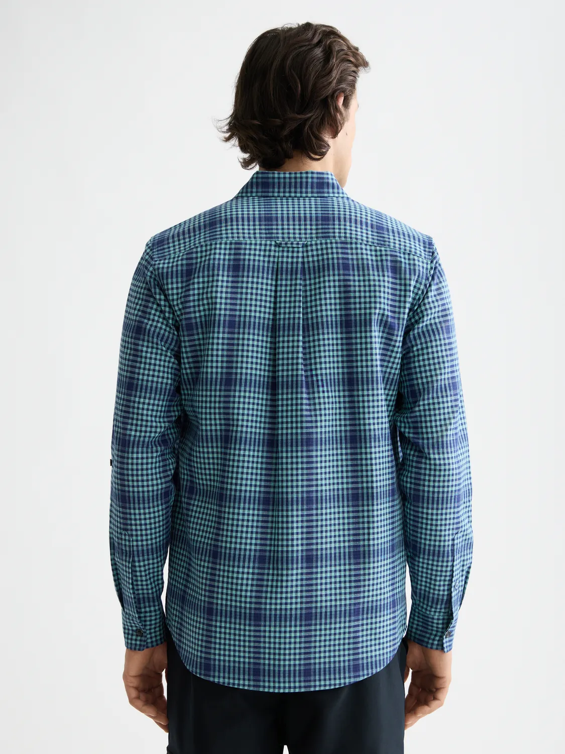 Shadow check double face shirt sold by Scotch & Soda product image thumbnail 3