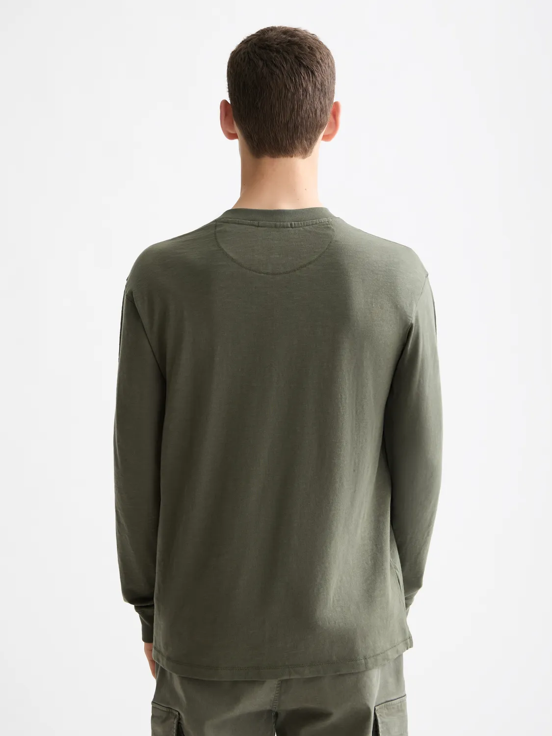 Slub Henley t-shirt sold by Scotch & Soda product image thumbnail 3
