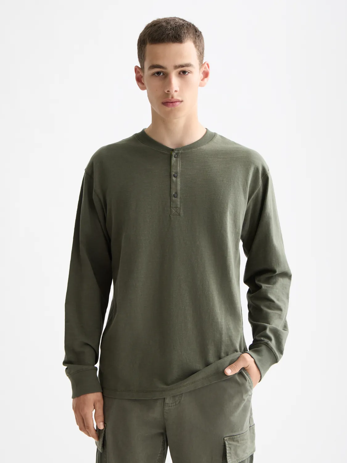 Slub Henley t-shirt sold by Scotch & Soda
