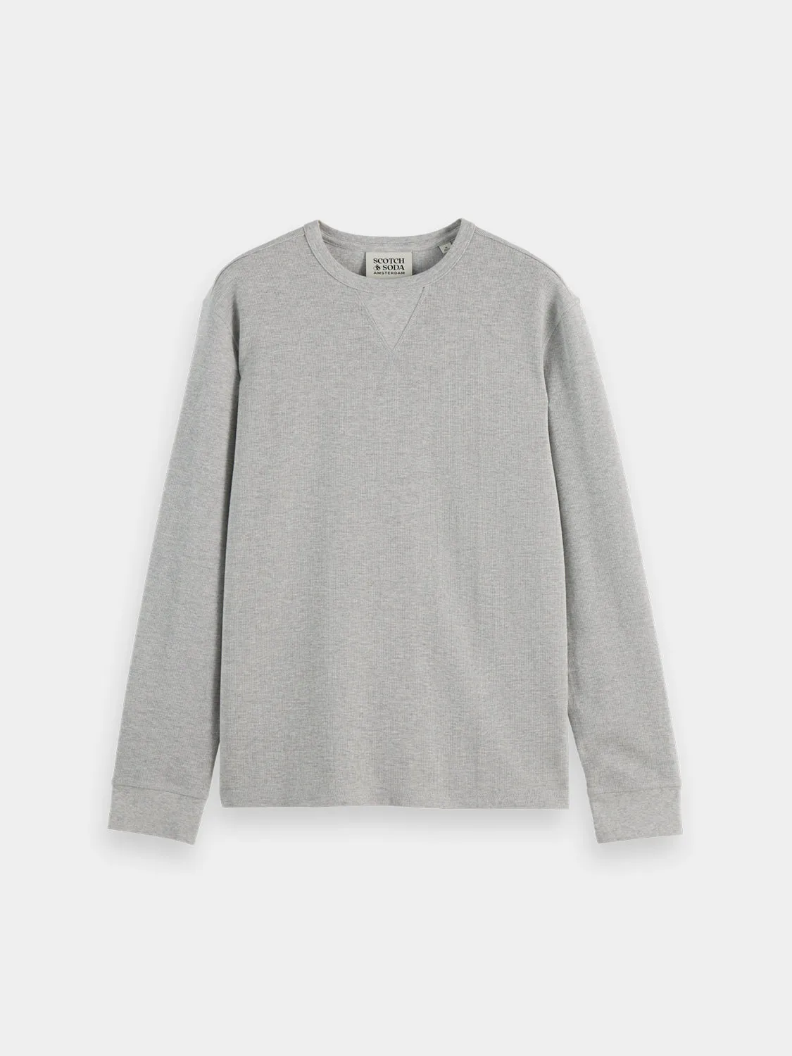 Waffle long-sleeved t-shirt sold by Scotch & Soda product image thumbnail 2