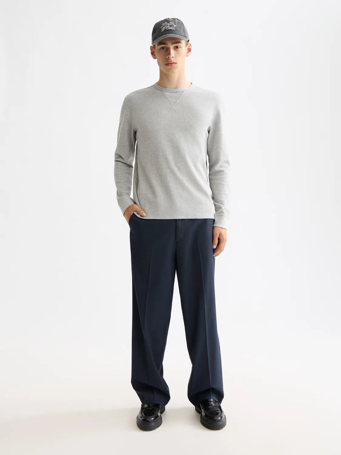 Waffle long-sleeved t-shirt sold by Scotch & Soda product image thumbnail 4