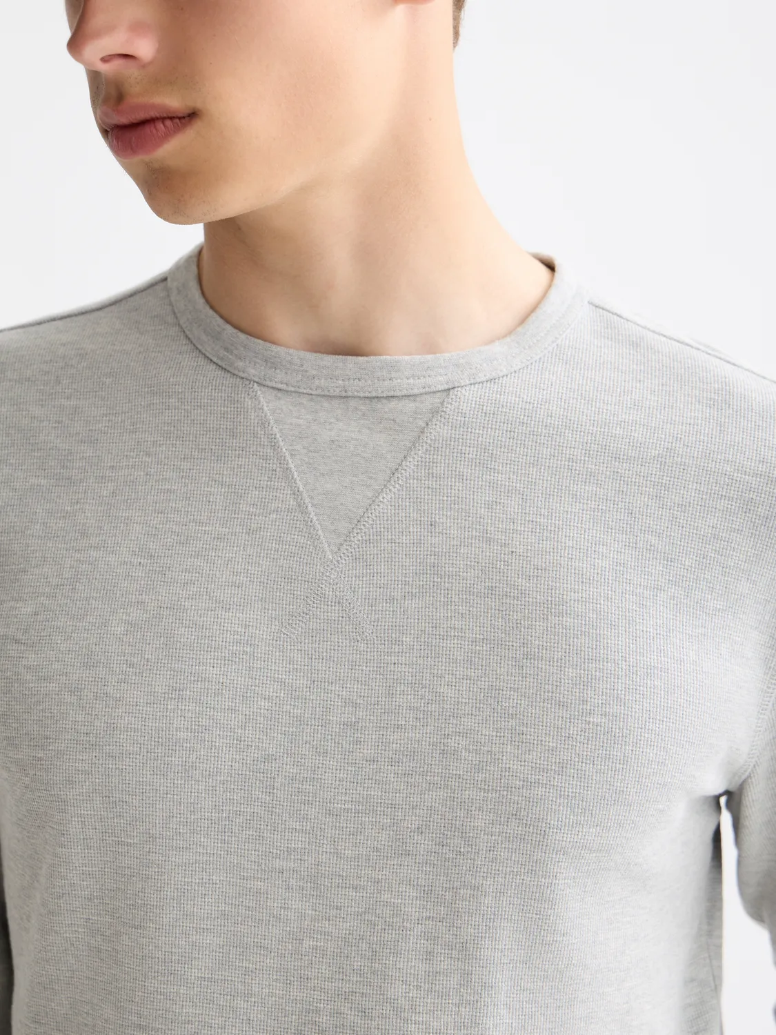 Waffle long-sleeved t-shirt sold by Scotch & Soda product image thumbnail 5