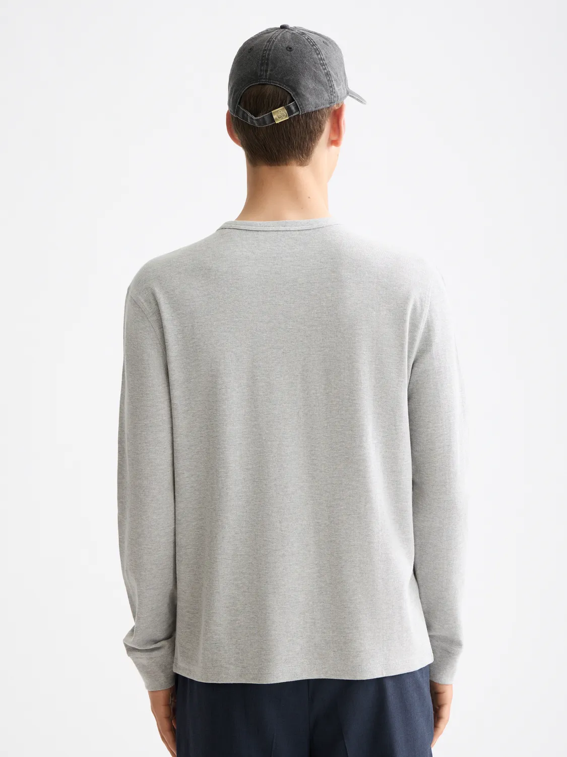 Waffle long-sleeved t-shirt sold by Scotch & Soda product image thumbnail 3