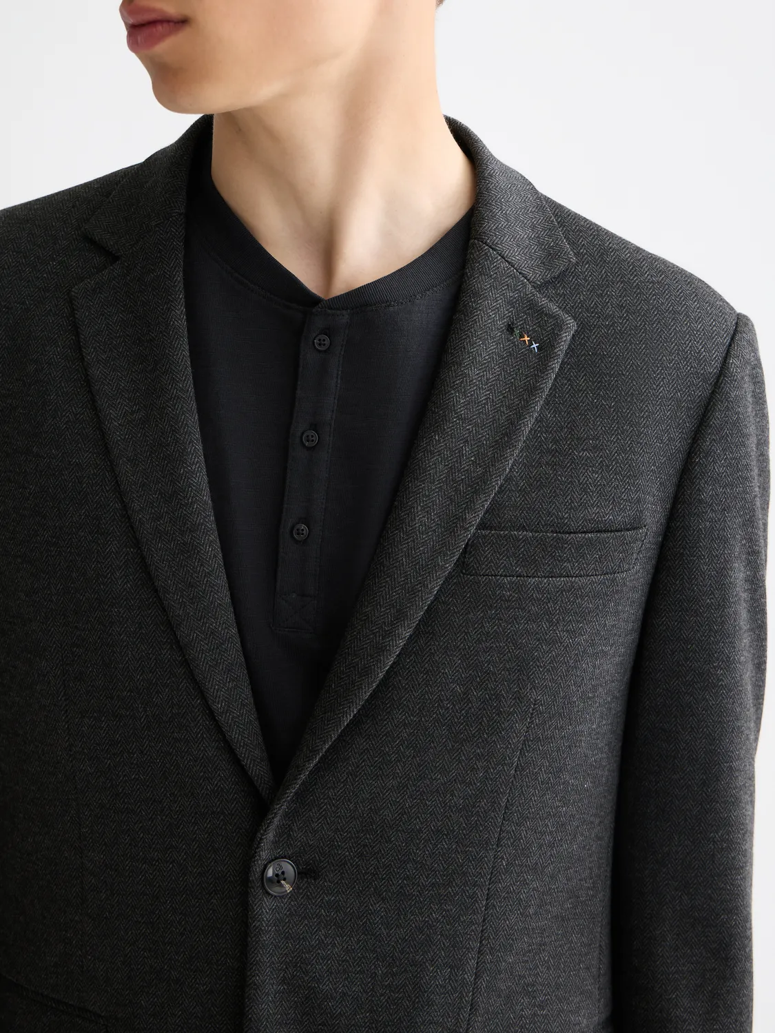 Tailored jersey blazer sold by Scotch & Soda product image thumbnail 5