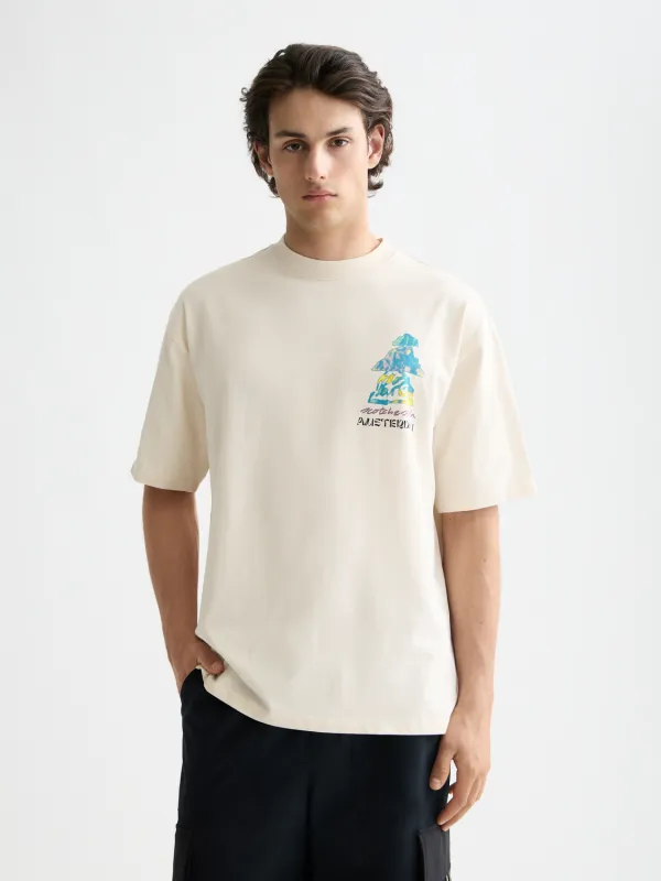 Artwork t-shirt made by Scotch & Soda