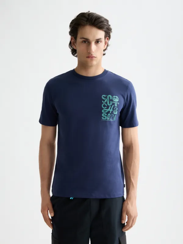 Chest logo t-shirt made by Scotch & Soda