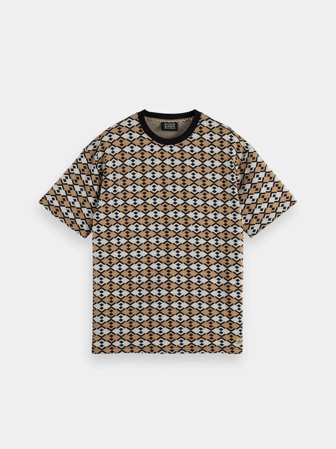 Jacquard t-shirt sold by Scotch & Soda product image thumbnail 2