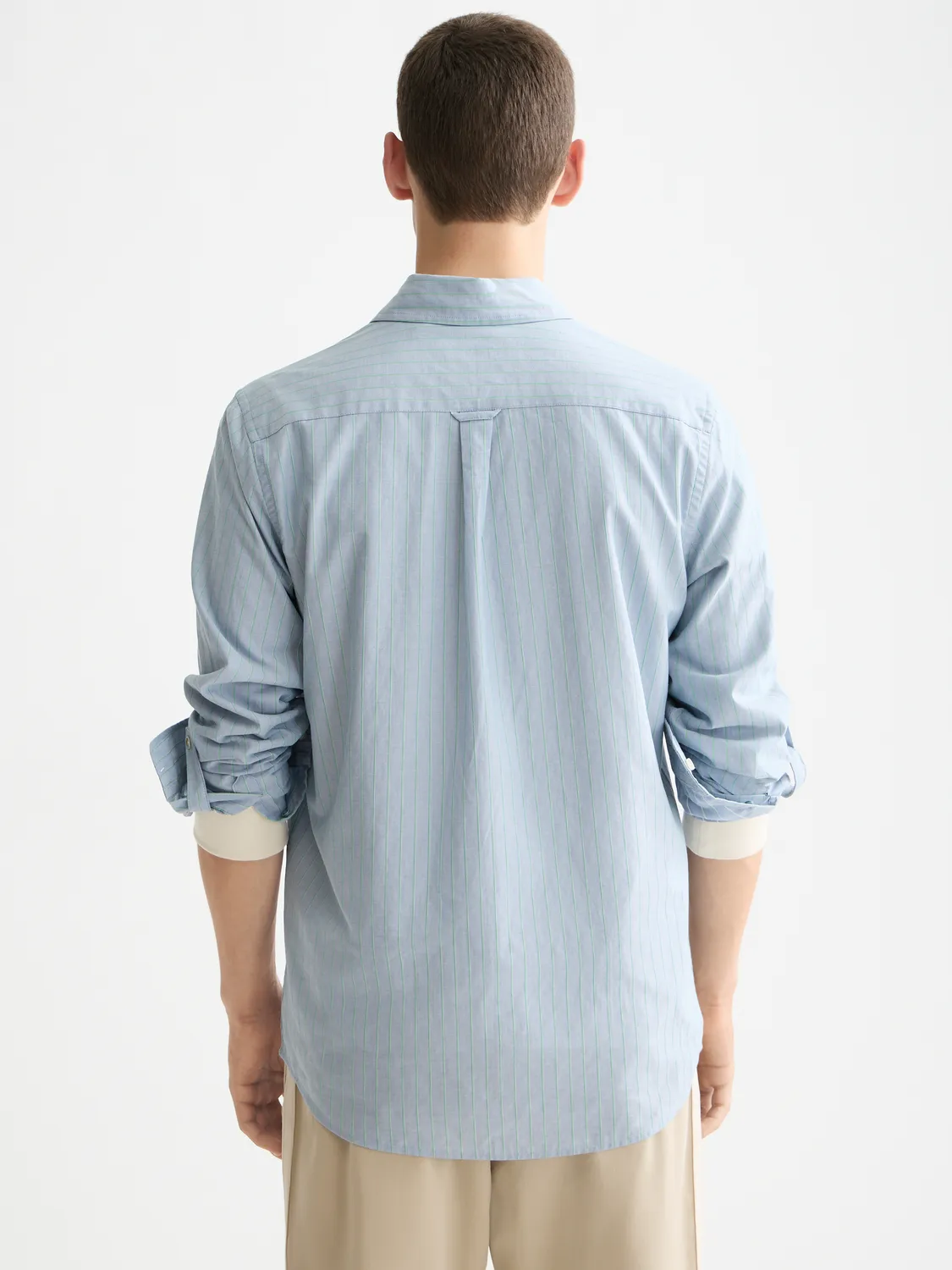 Yarn-dyed striped shirt sold by Scotch & Soda product image thumbnail 3