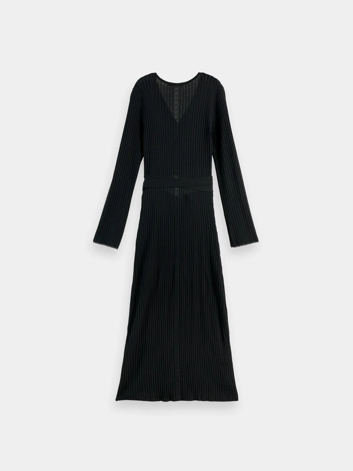 Ribbed wrap dress sold by Scotch & Soda product image thumbnail 5